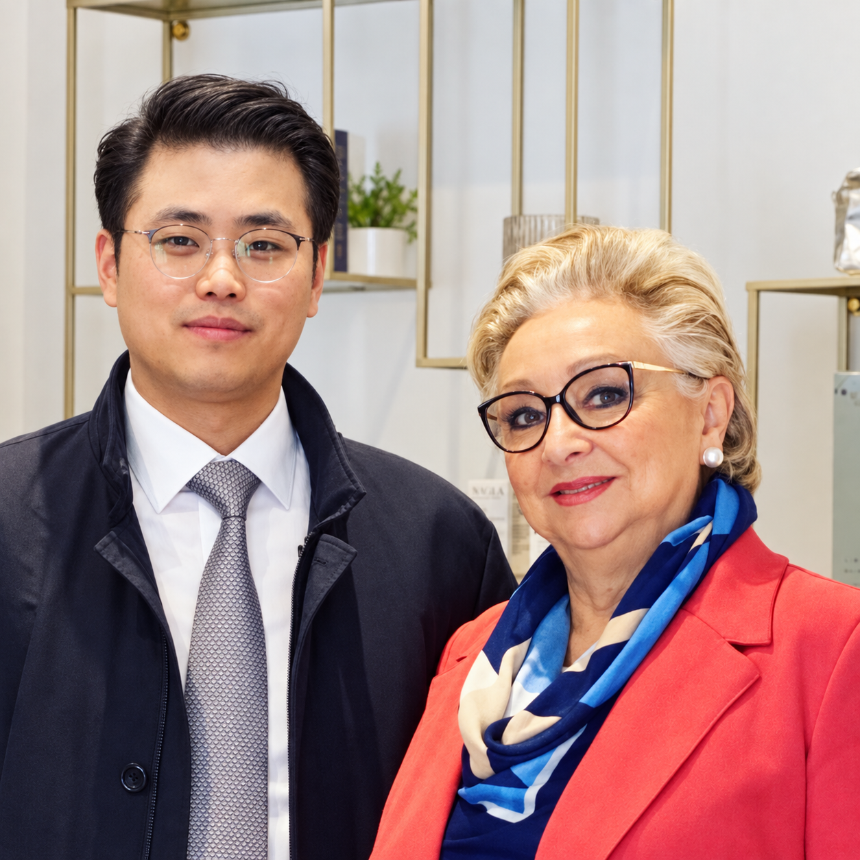 European cosmetics partner