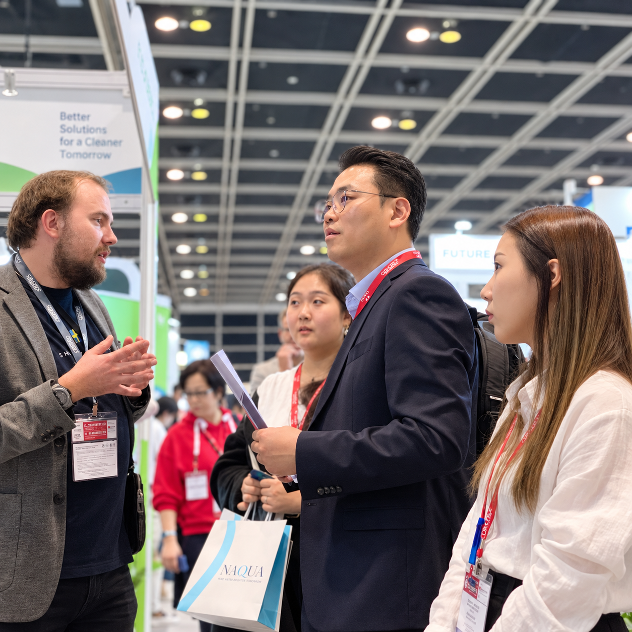 International exhibition discussion